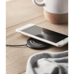 Chargeur sans fil personnalisable magnétique Slim charge rapide Circle couleur noir vue d'ambiance principale