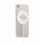 Chargeur sans fil personnalisable magnétique Slim charge rapide Circle couleur blanc cinquième vue principale