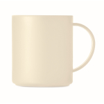Mug à personnaliser en plastique coloré de 300 ml Essential troisième vue