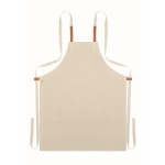 Tablier personnalisé en coton organique 340 g/m2 Organic Cotton couleur beige cinquième vue