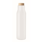 Gourde isotherme personnalisée de qualité sans fuites 500 ml Contempo couleur blanc