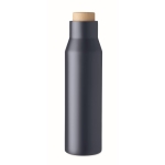 Gourde isotherme personnalisée de qualité sans fuites 500 ml Contempo couleur bleu ultramarine