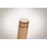 Bouteille isotherme publicitaire et bambou avec infuseur 480ml Natura couleur bois vue thématique photographique