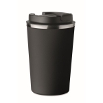 Mug isotherme inox personnalisable anti-fuite 350ml Elegant couleur noir