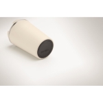 Mug isotherme inox personnalisable anti-fuite 350ml Elegant couleur beige vue thématique photographique