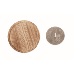 Bougeoir personnalisé avec bougie parfumée à la vanille Wooden couleur gris deuxième vue