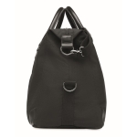 Sac de voyage éco-personnalisable en toile 340 g/m2 Holidays couleur noir septième vue