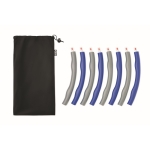Cerceau personnalisé démontable dans une housse de présentation Fit couleur noir troisième vue