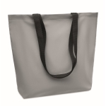 Sac personnalisé en tissu polyester 190D réfléchissant Flash couleur argenté mat deuxième vue