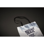 Sac personnalisé en tissu polyester 190D réfléchissant Flash couleur argenté mat quatrième vue d'ambiance 2