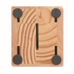 Ensemble de couteaux personnalisés en bois avec support Wooden couleur bois huitième vue