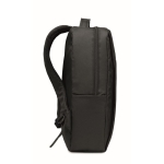 Sacs à dos pour ordinateur de 16´´ recyclés avec USB Power RPET couleur noir cinquième vue