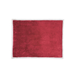 Couverture en polaire réversible 225 g/m² Sankt Moritz couleur bordeaux
