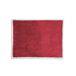 Couverture en polaire réversible 225 g/m² Sankt Moritz couleur bordeaux