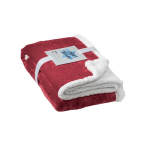 Couverture en polaire réversible 225 g/m² Sankt Moritz couleur bordeaux