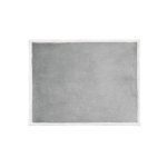 Couverture en polaire réversible 225 g/m² Sankt Moritz couleur gris