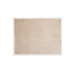 Couverture en polaire réversible 225 g/m² Sankt Moritz couleur beige