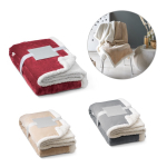 Couverture en polaire réversible 225 g/m² Sankt Moritz