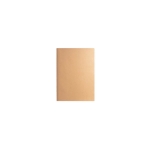 Blocs-notes recyclés en carton A6 avec feuilles lisses Eco Stiched couleur naturel