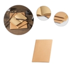 Blocs-notes recyclés en carton A6 avec feuilles lisses Eco Stiched