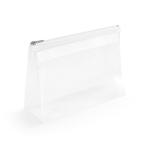 Sac de voyage pratique en plastique avec fermeture éclair Zipper couleur blanc