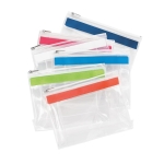 Sac de voyage pratique en plastique avec fermeture éclair Zipper