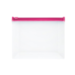 Sac hermétique en plastique semi-transparent Hermetic couleur rose première vue