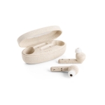 Ecouteurs en fibre de blé multifonctionnels Bluetooth 5.0 Straw couleur naturel
