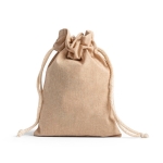 Sac cadeau en coton recyclé 140 g/m2 Gift Recycled couleur naturel