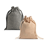 Sac cadeau en coton recyclé 140 g/m2 Gift Recycled diverses couleurs