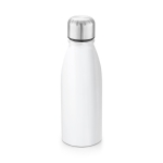 Gourde en aluminium pour impression coloré 500 ml City Sublim couleur blanc