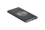 Chargeur sans fil et batterie externe de 4.000 mAh Powercard Chargepad couleur noir