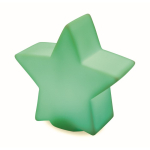 Étoile lumineuse en plastique promotionnelle décoration de Noël Star couleur blanc deuxième vue