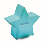 Étoile lumineuse en plastique promotionnelle décoration de Noël Star couleur blanc quatrième vue principale