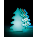 Sapin de Noël lumineux décoratif en plastique avec couleurs Tree couleur blanc deuxième vue d'ambiance