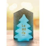 Sapin de Noël lumineux décoratif en plastique avec couleurs Tree couleur blanc vue principale