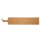 Planche à découper promotionnelle allongée pour servir Lanky couleur bois troisième vue