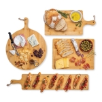 Planche à découper promotionnelle allongée pour servir Lanky couleur bois vue générale