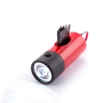 Distributeur de sacs pour chien avec mousqueton et LED Colors Muller couleur rouge deuxième vue