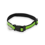 Collier réfléchissant publicitaire pour animaux de compagnie DogFluor couleur noir première vue