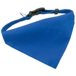 Collier bandana pour chien personnalisable avec logo Colors couleur bleu