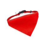 Collier bandana pour chien personnalisable avec logo Colors couleur rouge première vue