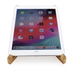 Support pour PC et tablette en bambou en pochette individuelle Bamboo couleur bois cinquième vue