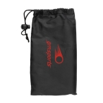 Corde de tension publicitaire dans une pochette de présentation Multi couleur noir vue avec logo
