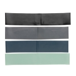 Lot de 4 bandes élastiques de fitness avec housse personnalisée Strong couleur noir deuxième vue