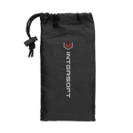 Lot de 4 bandes élastiques de fitness avec housse personnalisée Strong couleur noir vue avec logo