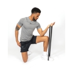 Lot de 4 bandes élastiques de fitness avec housse personnalisée Strong couleur noir vue d'ambience 3