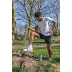 Lot de 4 bandes élastiques de fitness avec housse personnalisée Strong couleur noir