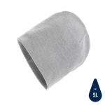Bonnet d'hiver écologique avec logo et design classique Eco couleur gris clair
