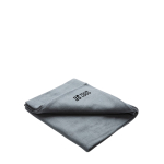 Couverture en polaire fine avec sac de transport 160 g/m² couleur gris avec zone d'impression